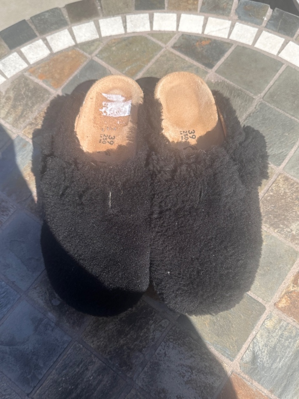 Papillo Fuzzy Clogs 39